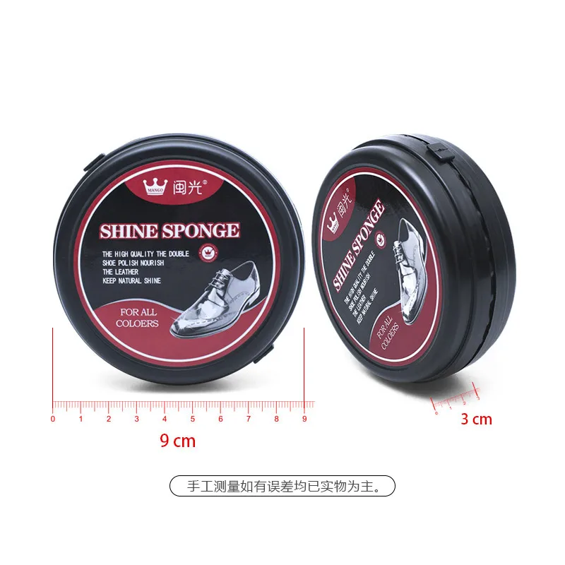 Double Sided Leather Shoes Brush Shoe Polish Brush Colorless Shoe Wax
