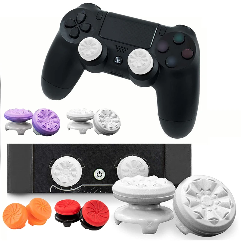 

PS5 PS4 Controller Thumb Grips Cover Gamepad Joystick Heighten Rocker Stick Extenders Caps for Sony Playstation 5 4 Accessories
