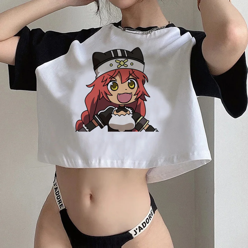 Overlord Cyber Y2K Hippie Estetico Crop Top Ragazza Gothic Hippie Graphic Tee