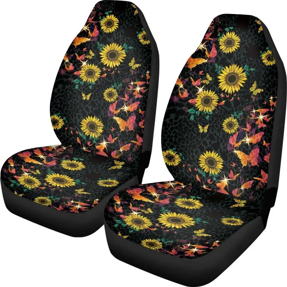 

Flower Univesal Car Seat Covers Pair 2 Front Seat Covers Seat Cover for Car Car Seat Protector Car Accessory