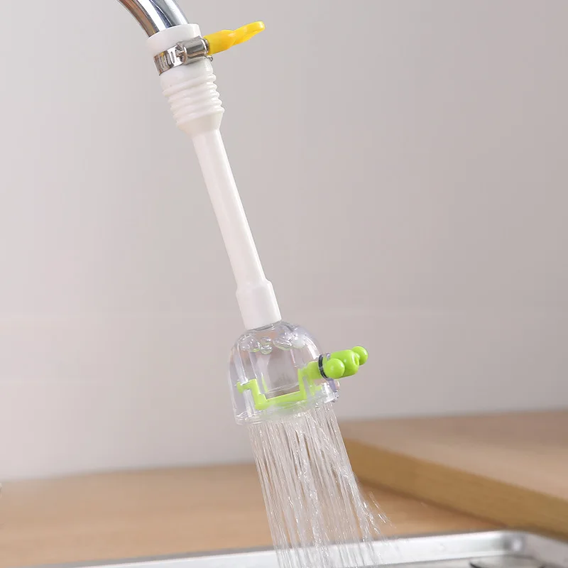 

360° Rotatable Spray Head Water Filter Tap Head Kitchen Adjustable Splash-proof Faucet Extender Kitchen Faucet Nozzle Mini Tap