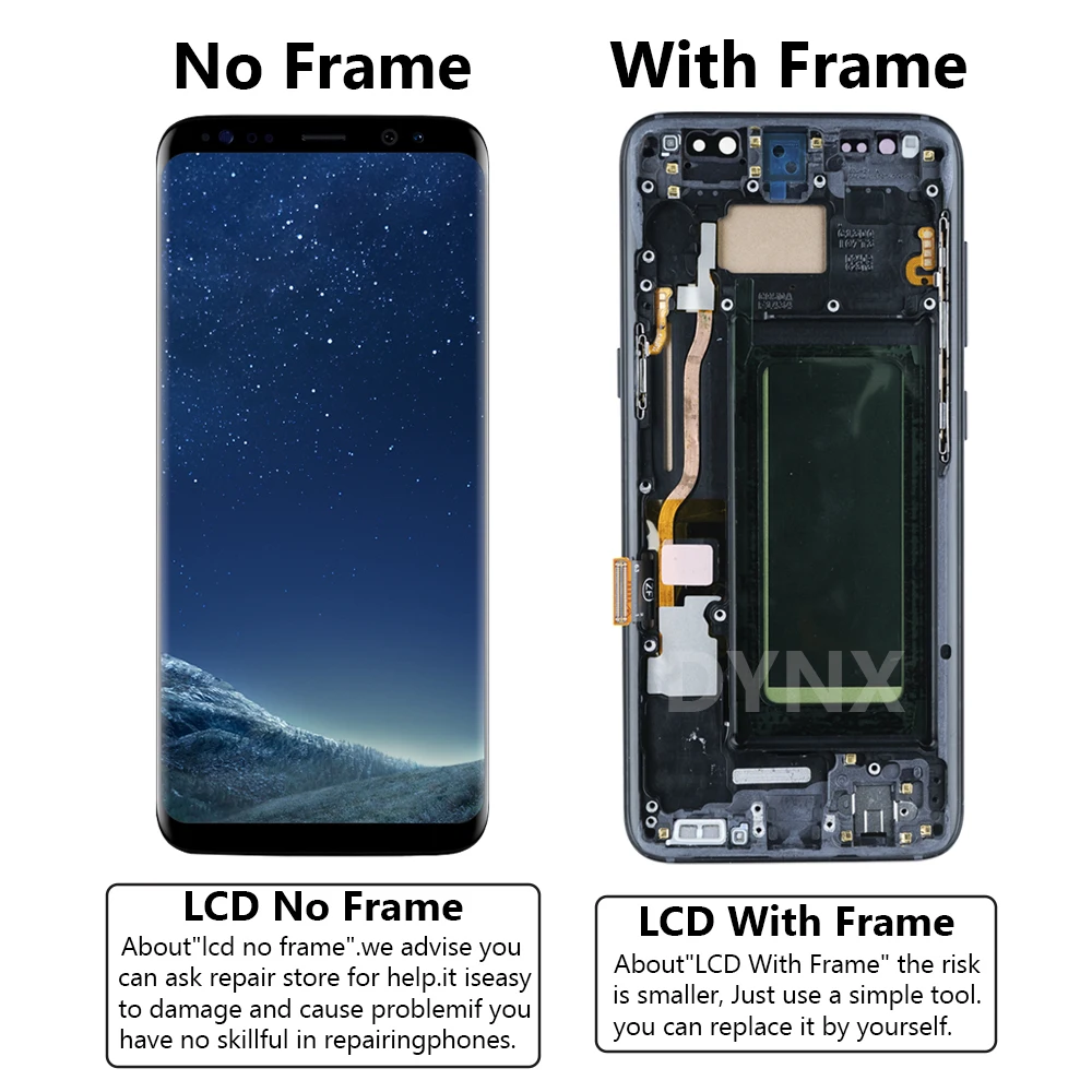  Ÿ   LCD ÷  ġ ũ, Ｚ  S8 LCD S8 G950 G950F   OLED LCD, ǰ