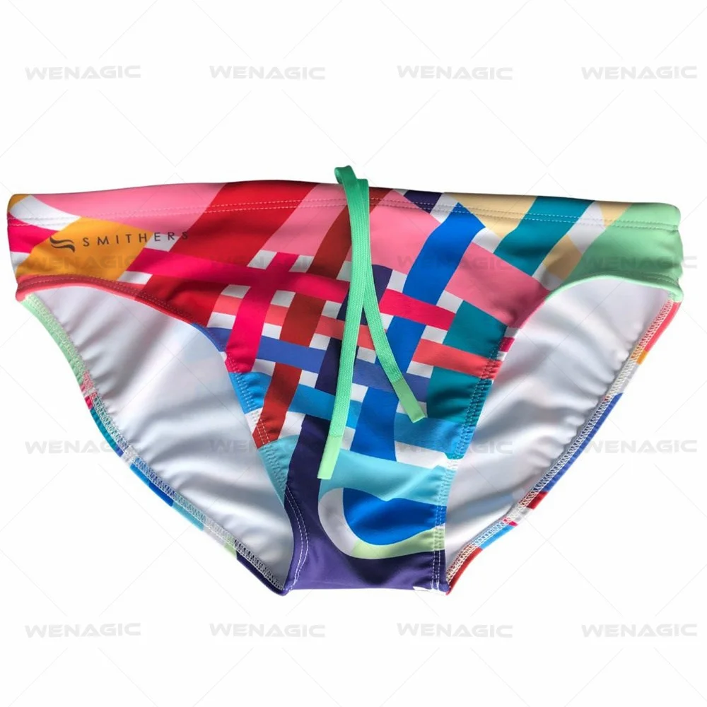 Men's Swim Trunks Swim Briefs Sexy Sports Swimwear Plus Size Quick Dry Beach Surf Shorts