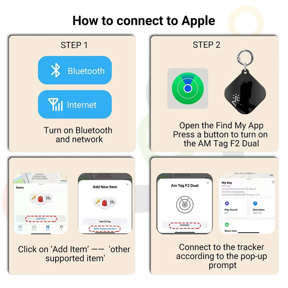 Pack of Bluetooth GPS Smart Trackers for Seamless Item Tracking and Loss Prevention