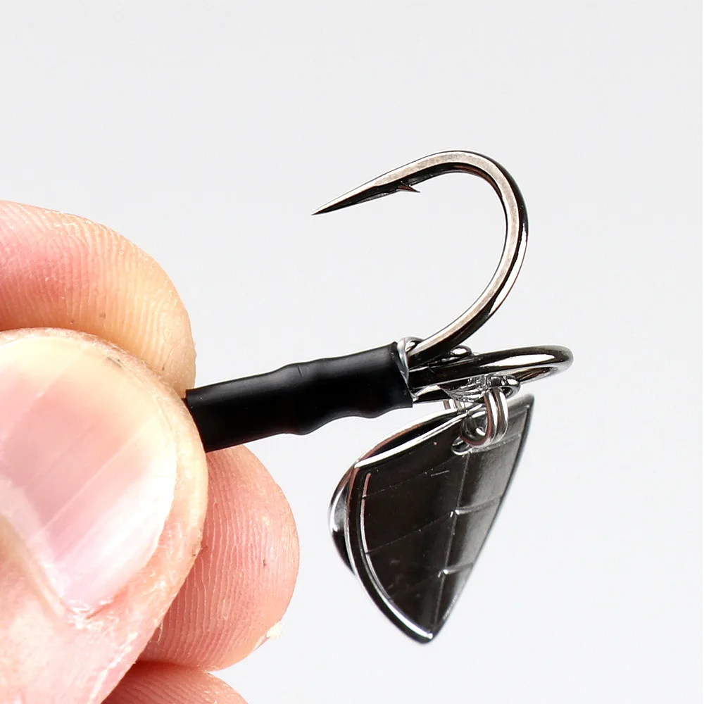 4,5cm/7,2g 1 Stück/5 Stück Modifizierte Verstärkte Haken Thunder Frog Schwarzer Vibrierender Wobbler Schwimmköder Angelköder – Detail 5