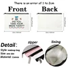 Take Your Meds Fun Medicine Bag Organizer Sundry Storage Zipper Canvas Bag Reusable Office Pencil Case Wallet Travel Makeup Bags 6