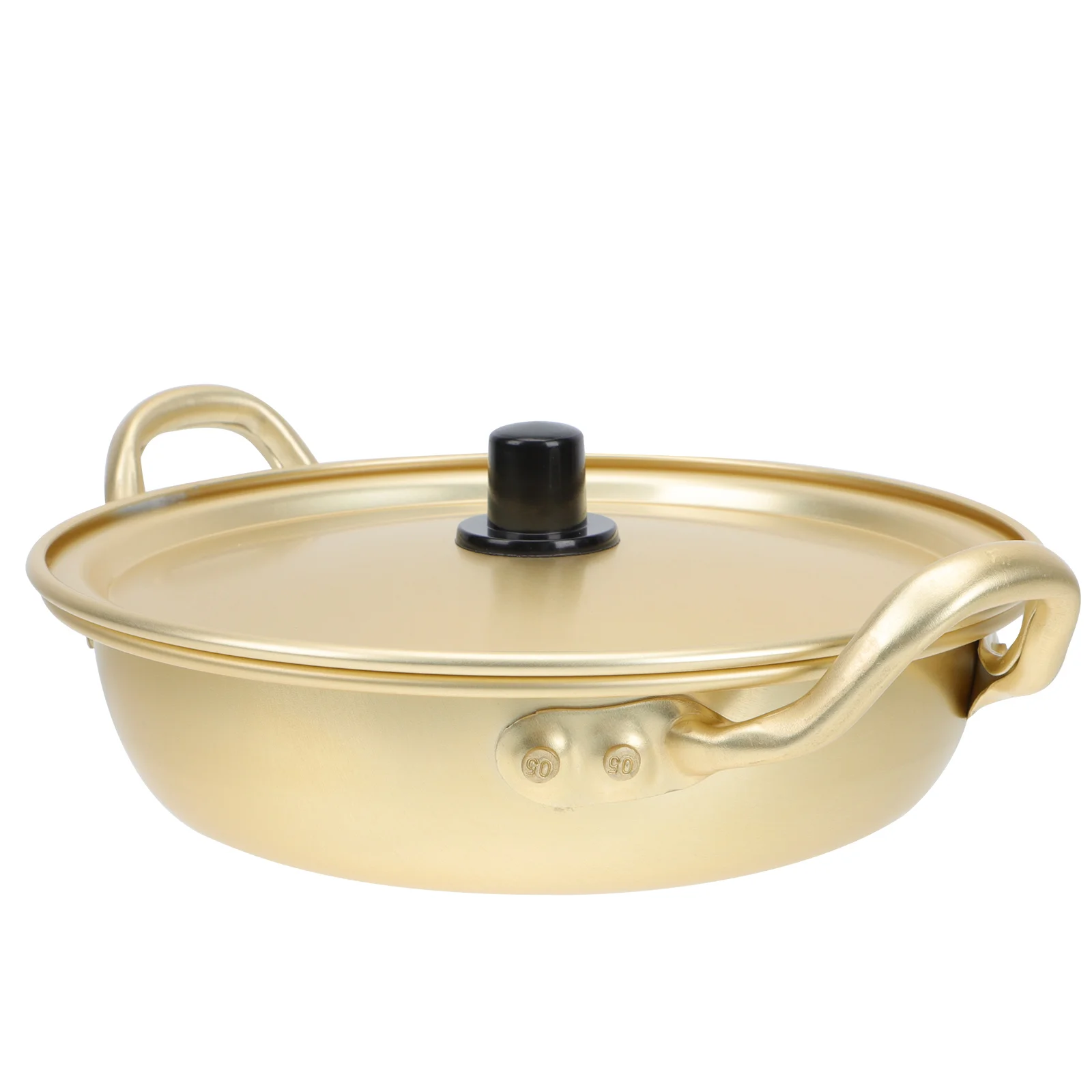 

1Pc Practical Kitchen Stockpot Double-handle Soup Noodles Pan