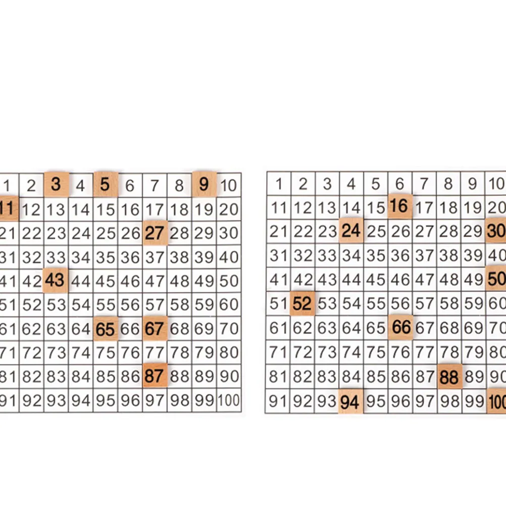 교육용 나무 1100 숫자판 다채로운 스타일로 아이들의 수학 인지력 퍼즐을 키워줍니다