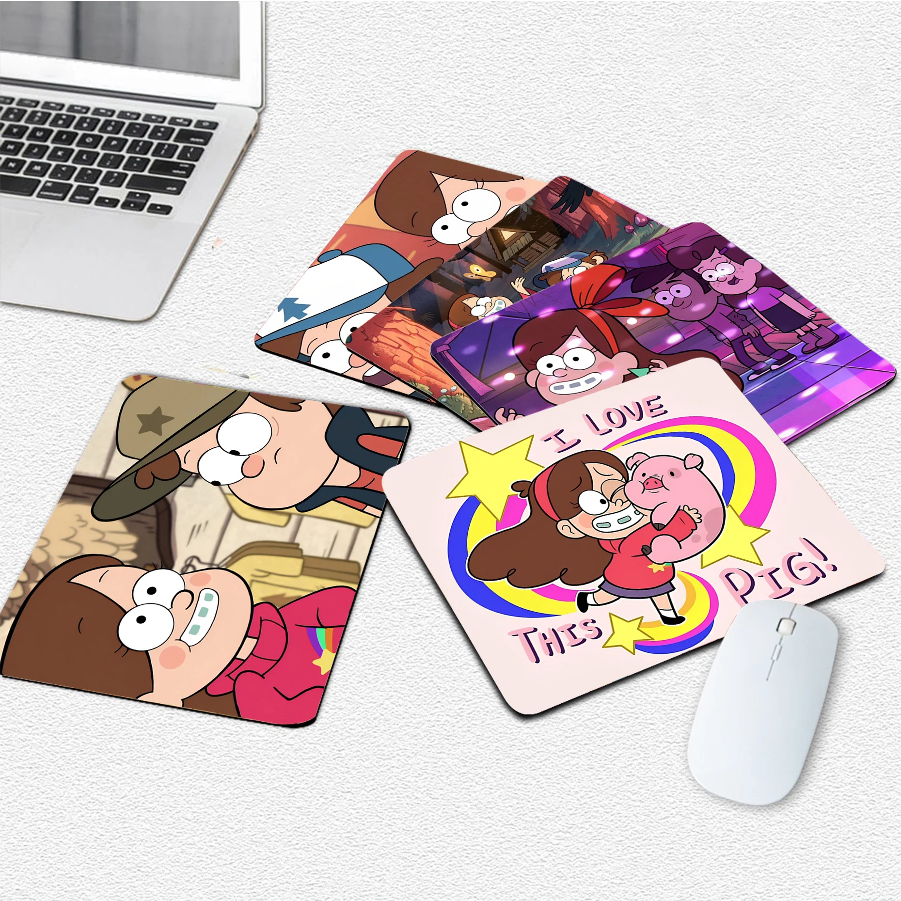 

Gravity Falls Mousepad Anti-Slip Gaming Mouse Pad Gamer Desk Mat Keyboard Pad Decoration Mause Pad Office Desk Accessories