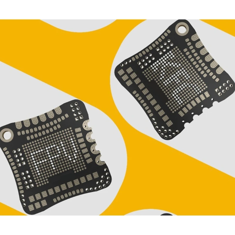 PCB Welding Exercise Board Set Of 4 Metal PCB Board for Soldering Practice
