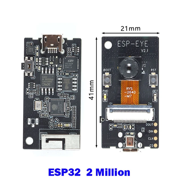 ESP32 CAM Based Face & Eyes Recognition System