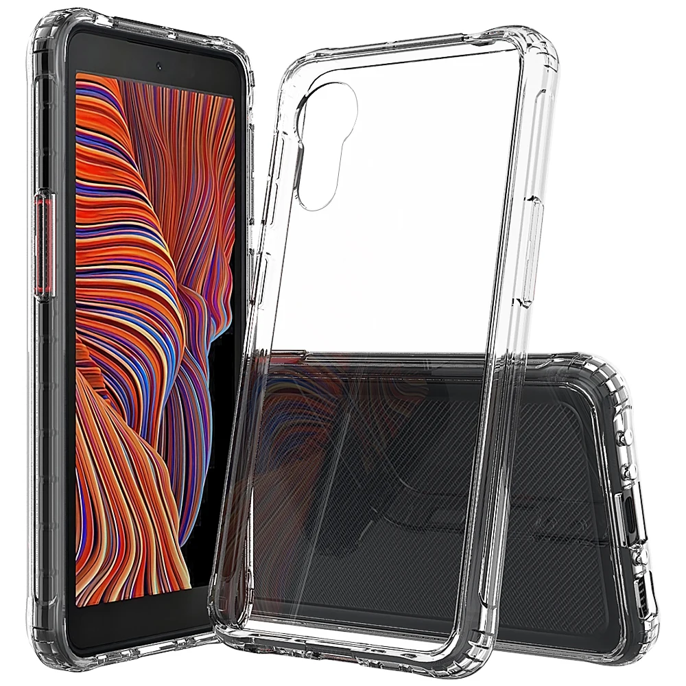 Crystal Shockproof TPU Bumper Hard Protective Back Cover