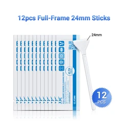Premium Sensor and Lens Cleaning Swab Kit - 12-Piece Set for Cameras, Keyboards, and Screens (For Full-Frame)