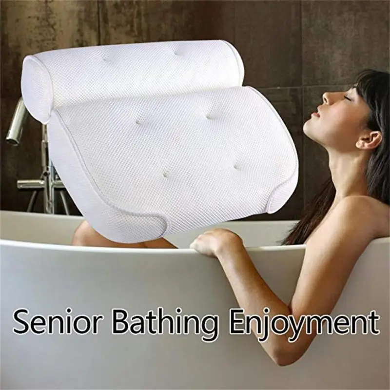 

BATHPILLOW-Mesh-Butterfly-Shaped-Sun-Shaped-Sponge-Inflatable