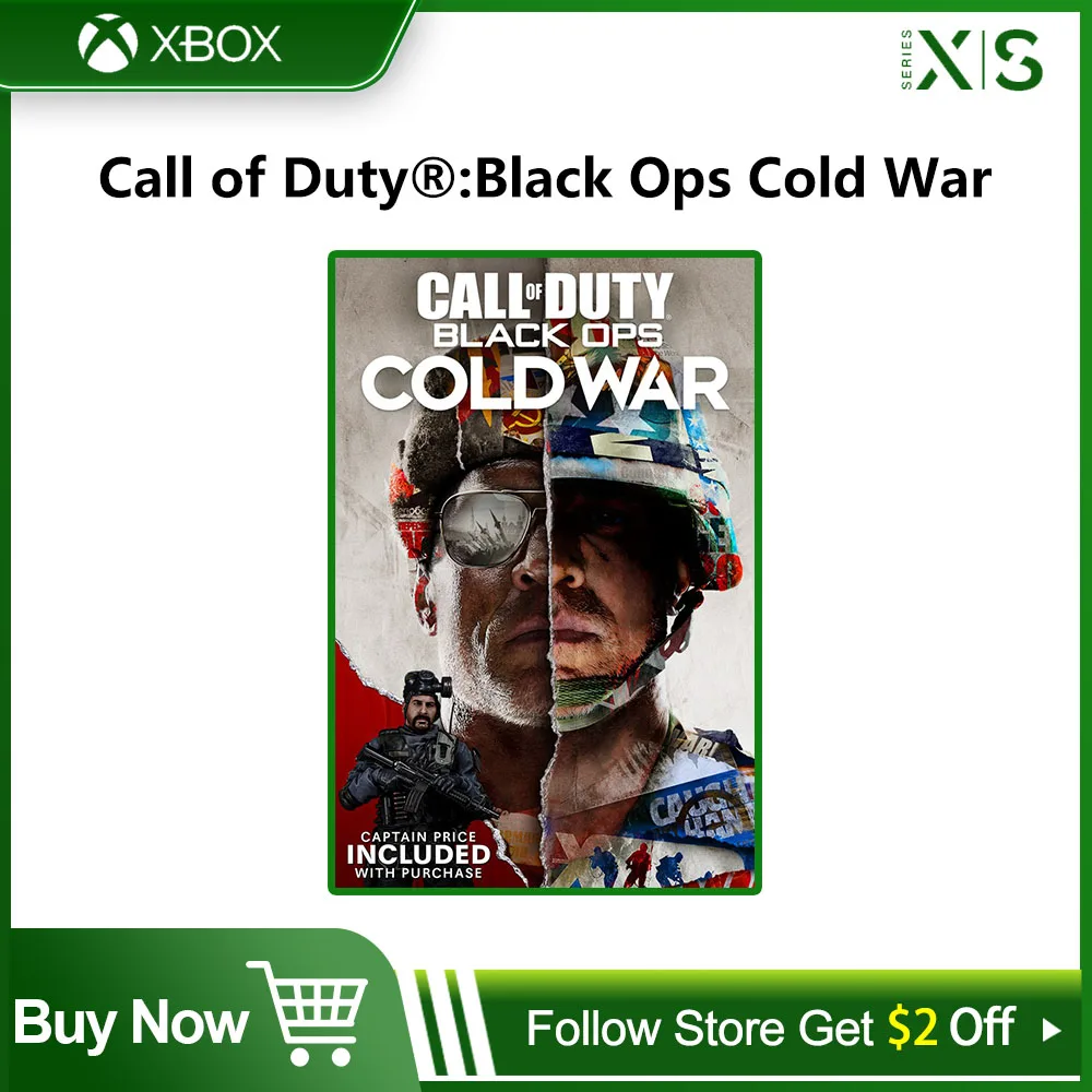Call of Duty Black Ops Cold War Xbox Series X S First Person Shooting