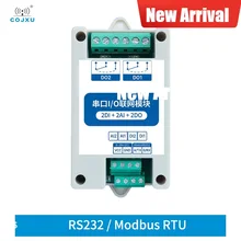 

RS232 Switch+Analog 2DI+2AI+2DO Modbus RTU DC8-28V Watchdog I/O Network Modules with Serial Port for PLC IoT MA02-AACX2220