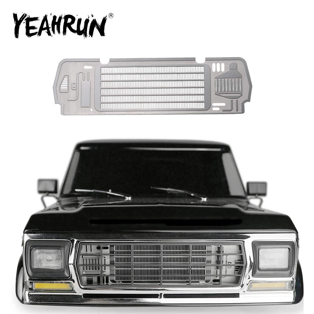 YEAHRUN Premium Metal Steel Radiator Grill Plate