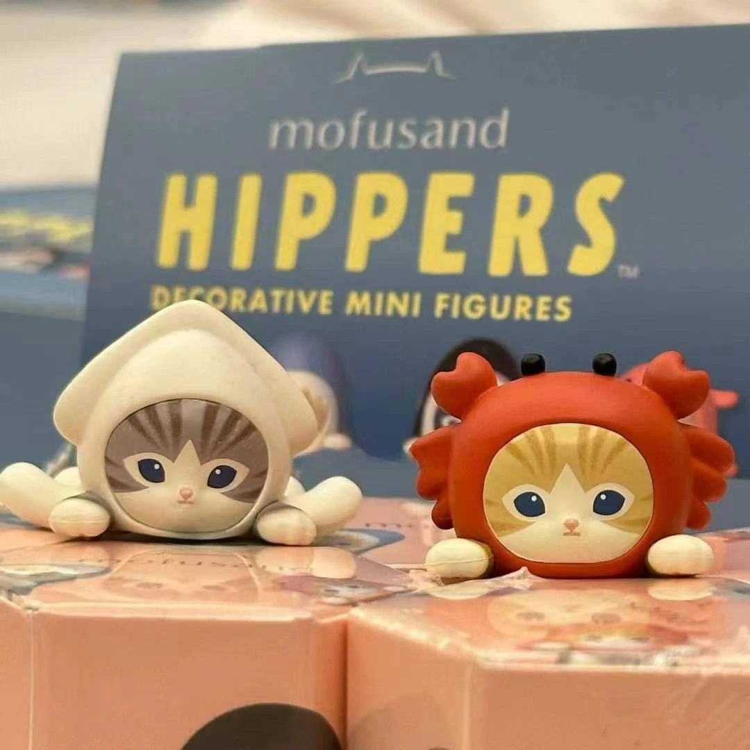 Kawaii Angel Mofusand Hippers Series Blind Box Action Figure