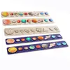 Wooden Solar System Jigsaw Planets Cognition Panel Matching Puzzle Toy For Kids Preschool Montessori Early Learning Educational 1