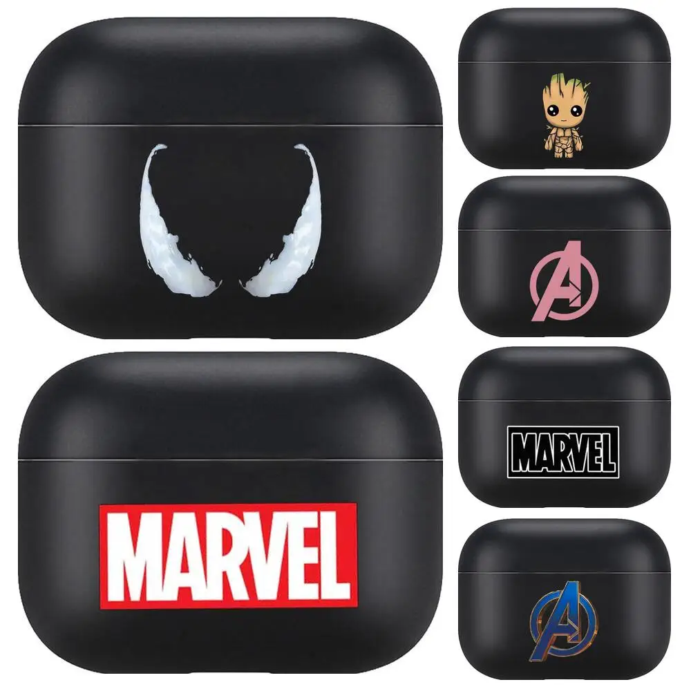 Купить Чехол с логотипом Marvel heroes для Airpods pro 3 защитный чехол беспроводных Bluetooth наушников | Аксессуары для наушников (1005003719026384)