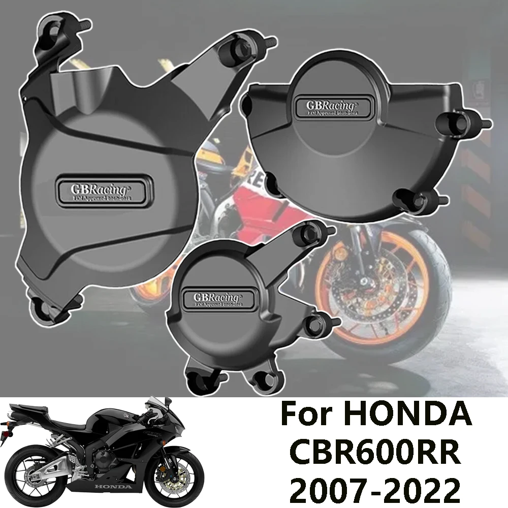 

Motorcycles Engine cover Protection case for case GB Racing For HONDA CBR600RR 2007-2022 2021 2020 2019 Engine Covers Protectors