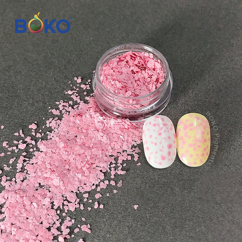 BOKO 1g/pc Egg Shell Nail Flakes Eggshell Nail Powder Japanese Style Egg Shell Powder Eggshell