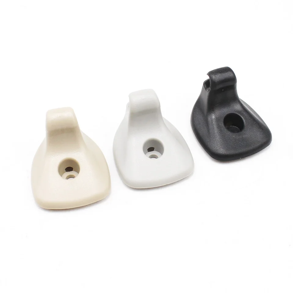 2 Clip Supporto Parasole Per Dodge Avenger E Chrysler 200 (2011-2014) | Ricambio 1GW25DX9AA | Colore Nero