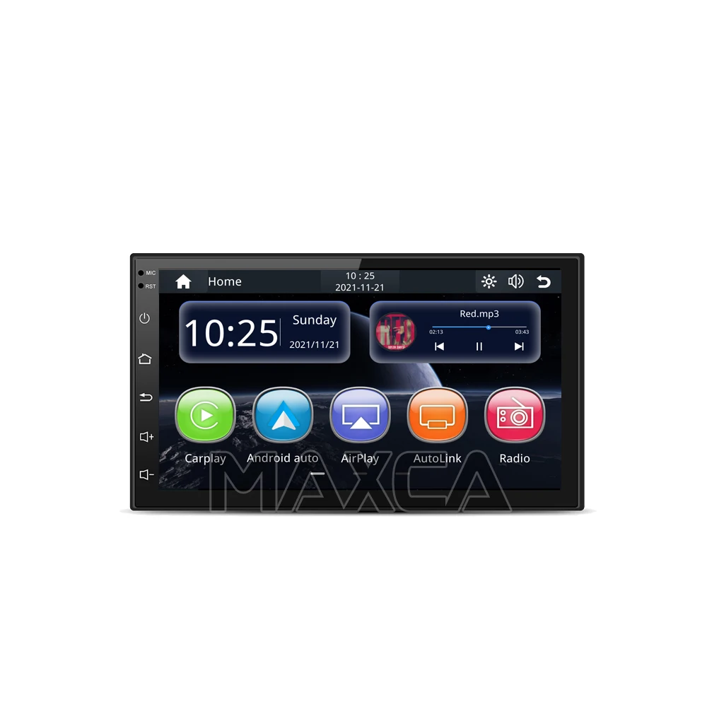 Maxca 7 Inch 2 Din Wireless Carplay Auto Radio Universal For Nissan Toyota  Vw Volkswagen Oem 2 Din In Car Multimedia Player - Car Radios - AliExpress