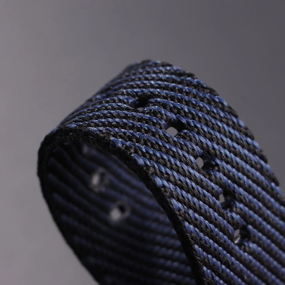 Premium Smooth Nylon Quick Release Watch Strap - Woven Replacement Wristband
