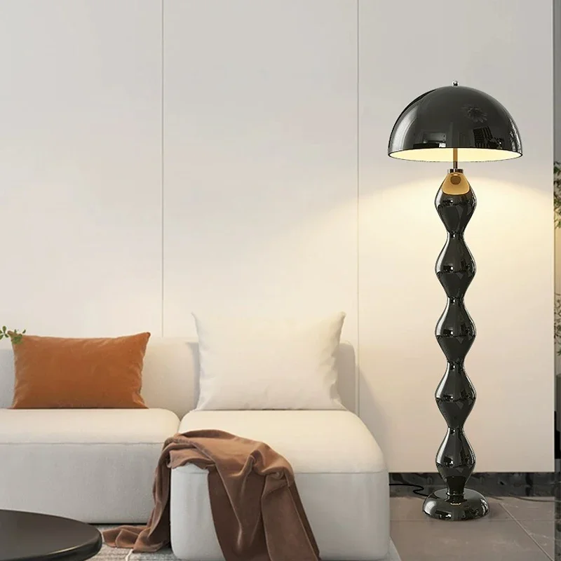 

Modern LED Tall Floor Lamp, Home Decor, Cream Style Mushroom Lamp, Interior Decoration Floor Lamp. floor lamps