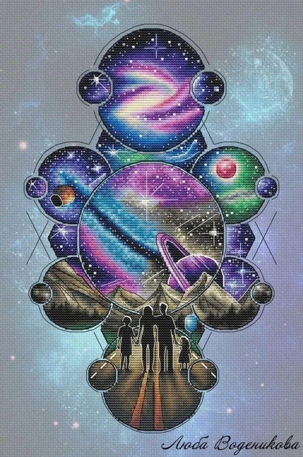 

Набор для вышивания My Universe 29-41, наборы для вышивки крестиком, хлопковая одежда для рукоделия, домашняя вышивка 10