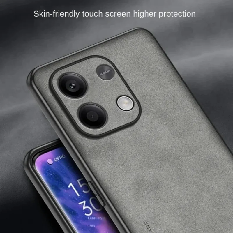 Sheepskin Leather Magnetic Wireless Charging Shockproof Case - Magsafe Cover