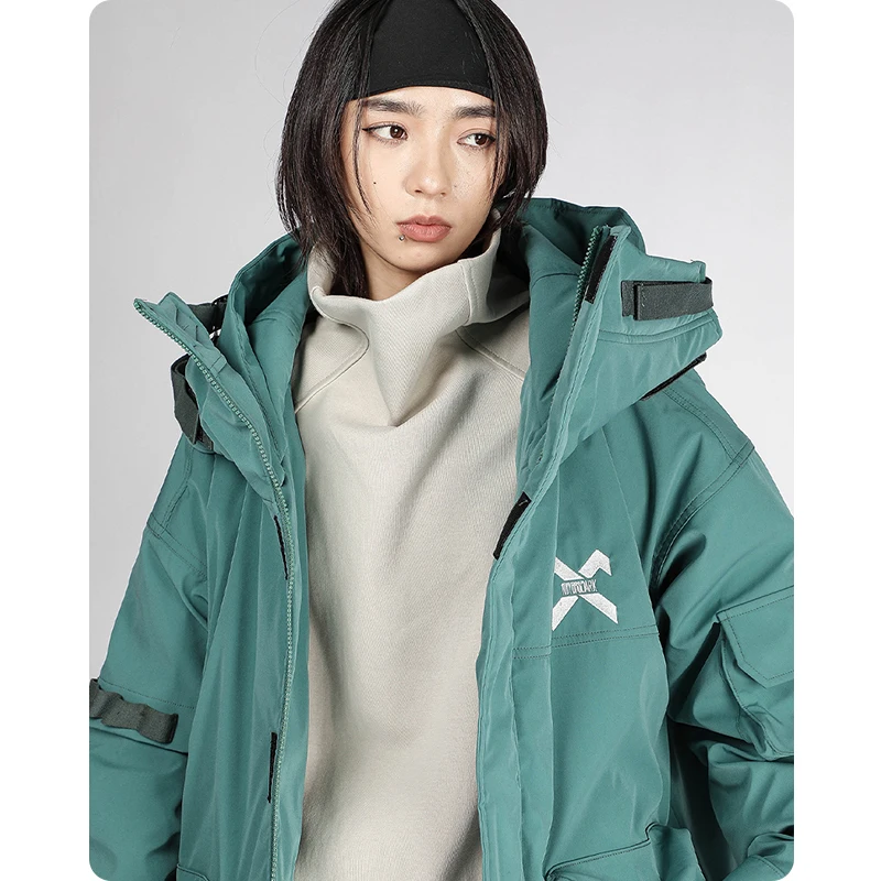 Down Jacket Puffer Jacket Parka Coat Parkas Coat Unisex Winter Puffy Jacket
