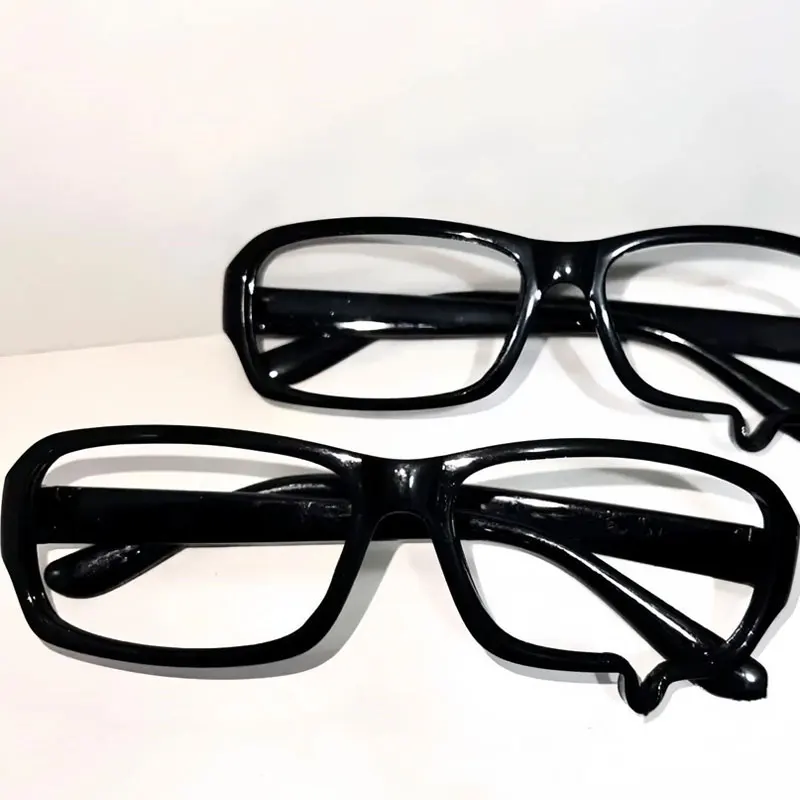 משקפי קוספליי אנימה Y2K חדשות לשנת 2026, ללא עדשות, אוניברסליות, עם טיפה, משקפיים, תכשיטים, אביזרים לתחפושות, מתנות