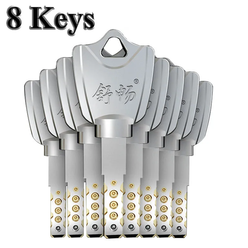 European standard lock cylinder Cylinder locks for entry doors Outdoor door locks 8 keys Door core,door lock cylinder
