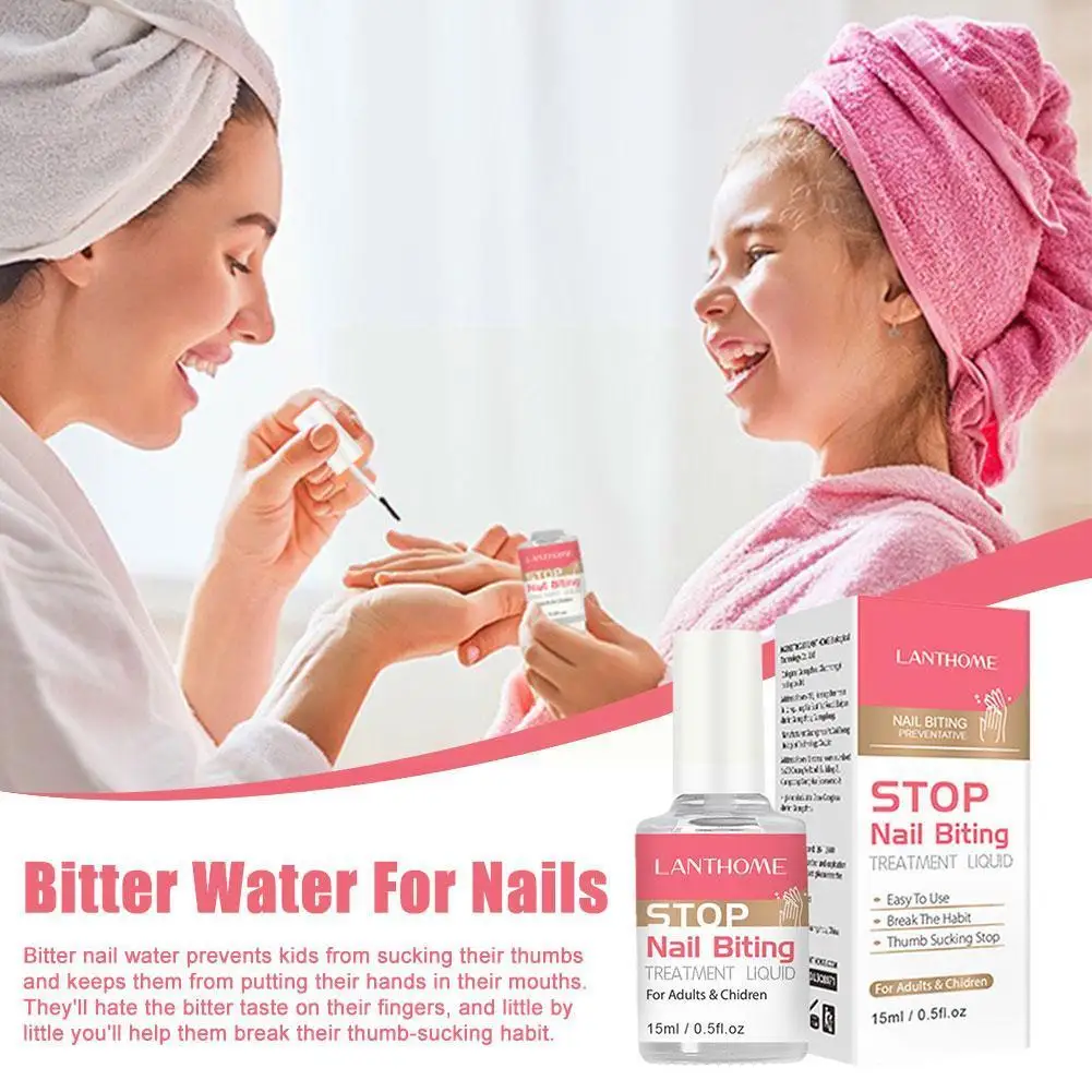 Stop Nail Biting Bitter Water For Nails Do Not Bite Nippers Cuticle 