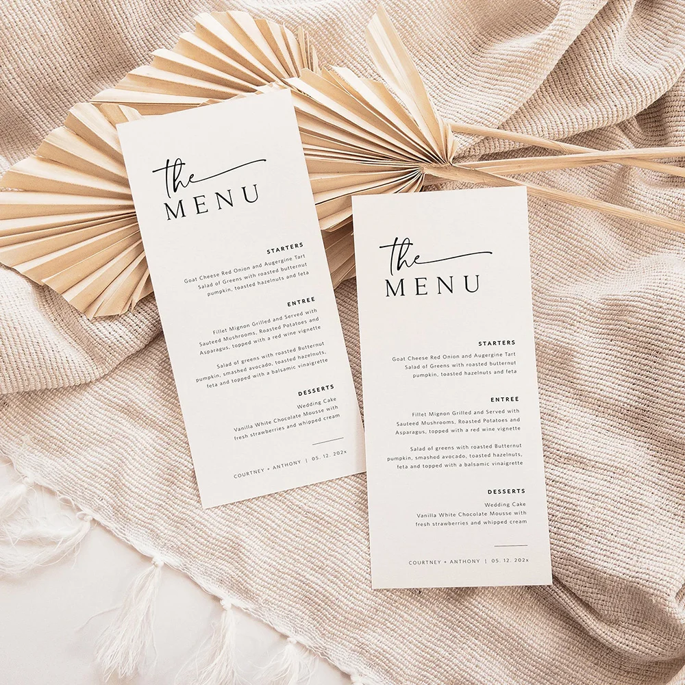 Greeting Cards Wedding Invitations Thank You Cards Wedding Name Cards Wedding Table Cards Personalized Thank You Cards Wedding Invitations Custom Wedding Menu Table Decorations Editable Place Setting Party Accessories