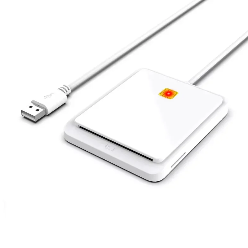 USB 2.0 스마트 카드 리더 메모리, ID 뱅크 SIM CAC ID 카드 복제기 커넥터 어댑터, Windows XP Windows 7 8/8.1/10, 인기 판매