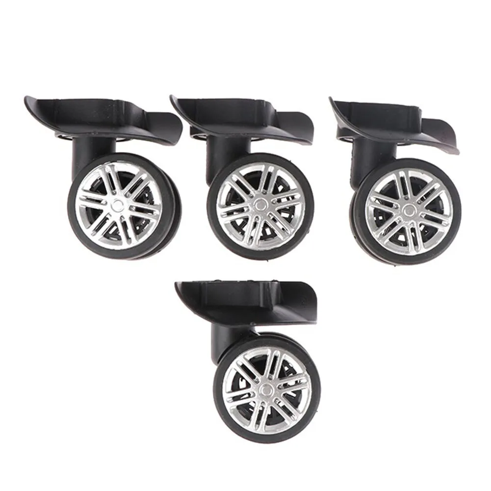 

Suitcase Wheels Suitcase Roll Outdoor Tools Repair Accessories 2 Pair Shock Absorption Suitcase Wheel High Quality