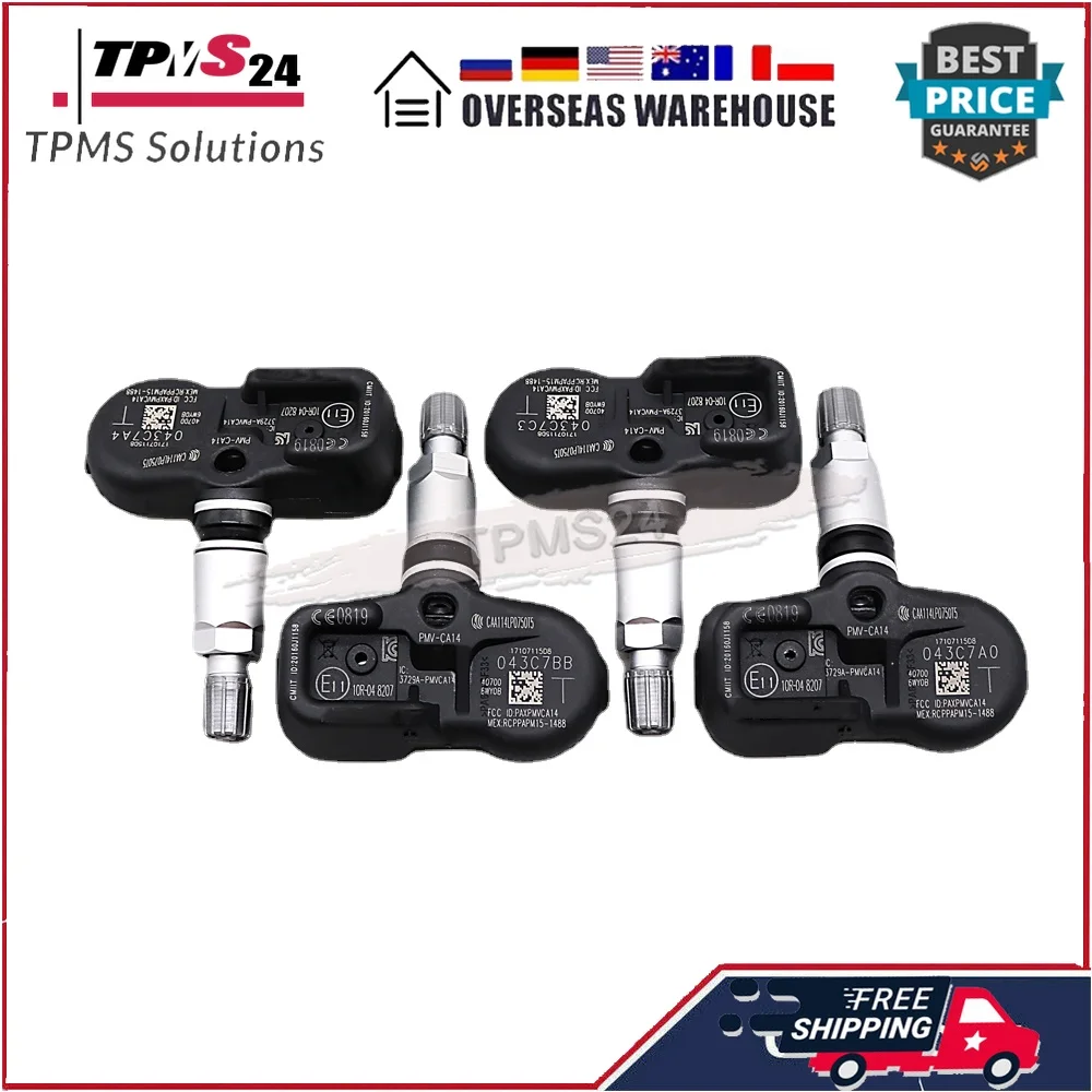 

Tire Pressure Sensors For Infiniti Q70 Qx QX50 QX70 QX80 Nissan 370Z GT-R Juke Leaf Murano 433MHz PMV-CA14 40700-6WY0A