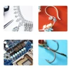 Small Pliers Stainless Steel Tong Head Jewelry Pliers Making Tool DIY Multi-purpose Tool Pliers Round Needle Nose Pliers Parts 6