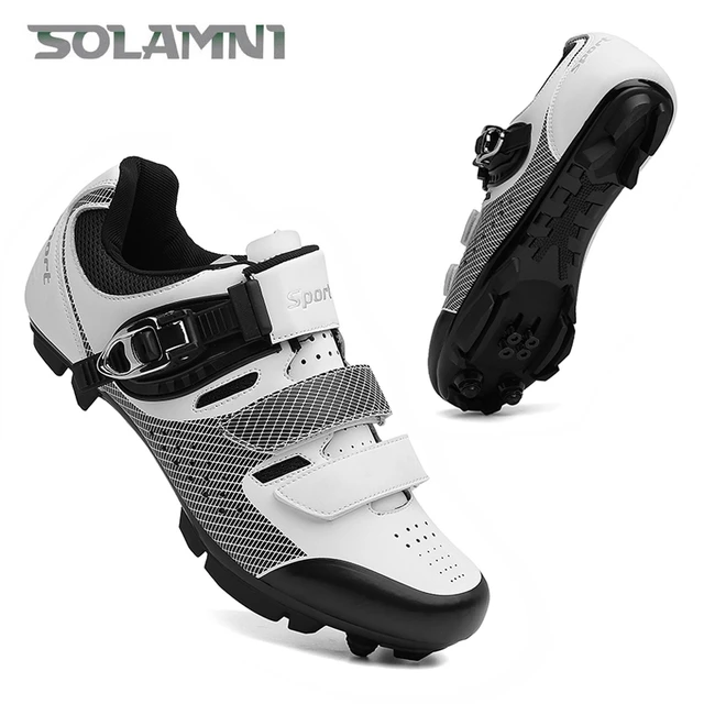 Zapatillas Mtb De Carbono Con Autosujeción Para Hombre Y Mujer, Zapatos Planos Para Bicicleta De Y Montaña, Calas Para Shimano, 2022 Zapatillas De Ciclismo - AliExpress