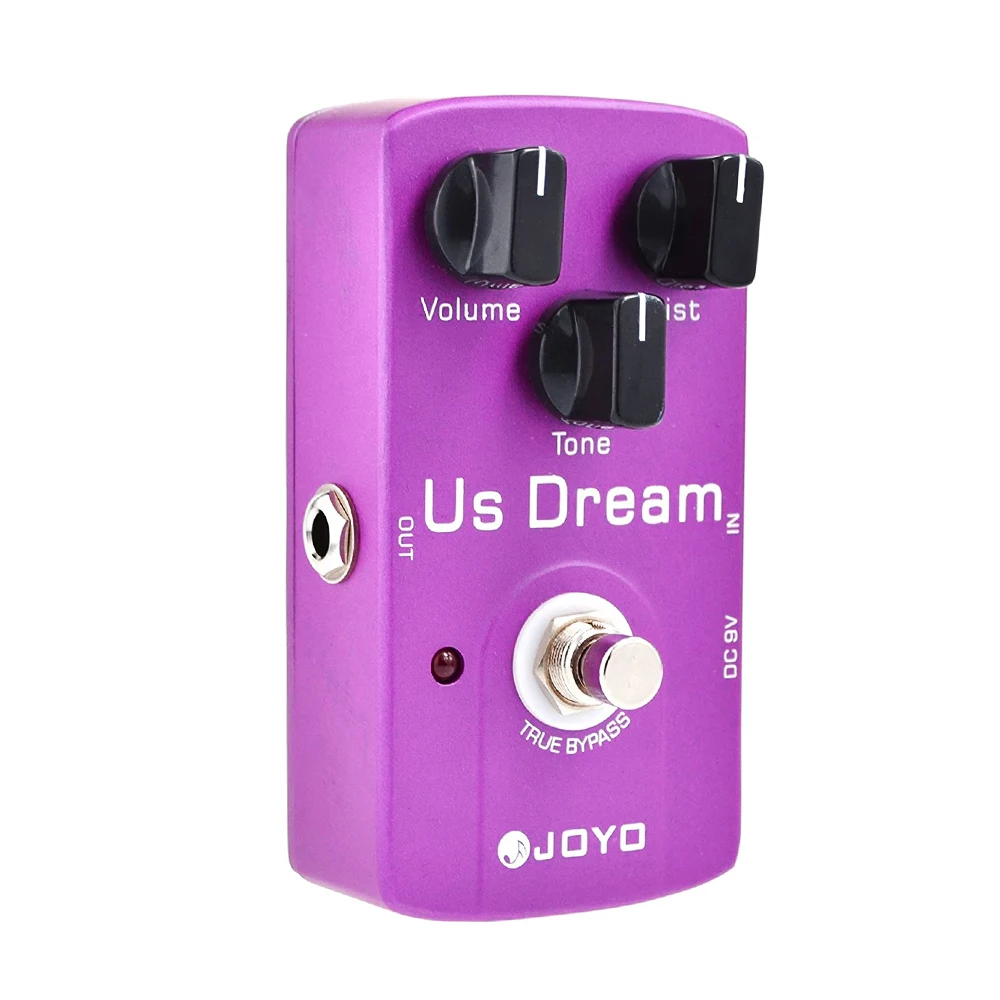 JF-34 US DREAM Distortion Guitar Pedal Simulate Driven Tube Amplifier High Gain