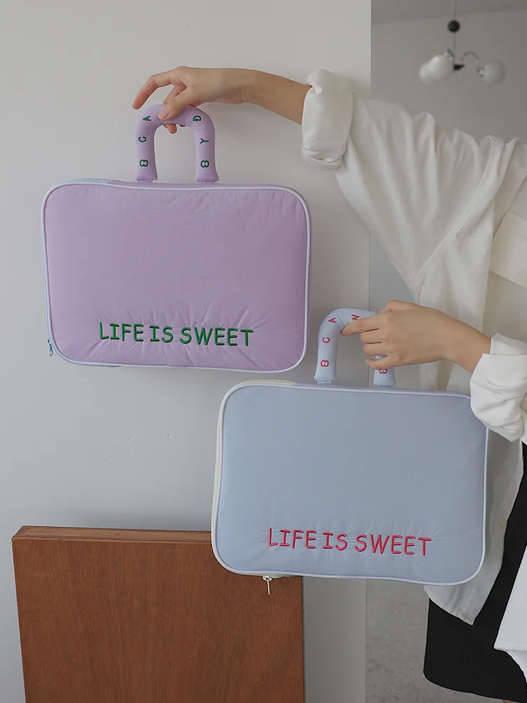 Chic Tablet and Laptop Inner Case Bag - Stylish Handbag