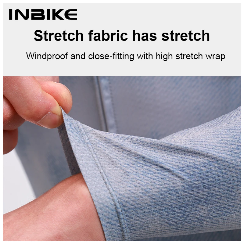 INBIKE 2025 Cycling Jersey Men Long Sleeve Road Bike Jerseys Full Zipper with Pockets Bicycle MTB Clothing Breathable Quick Dry 5