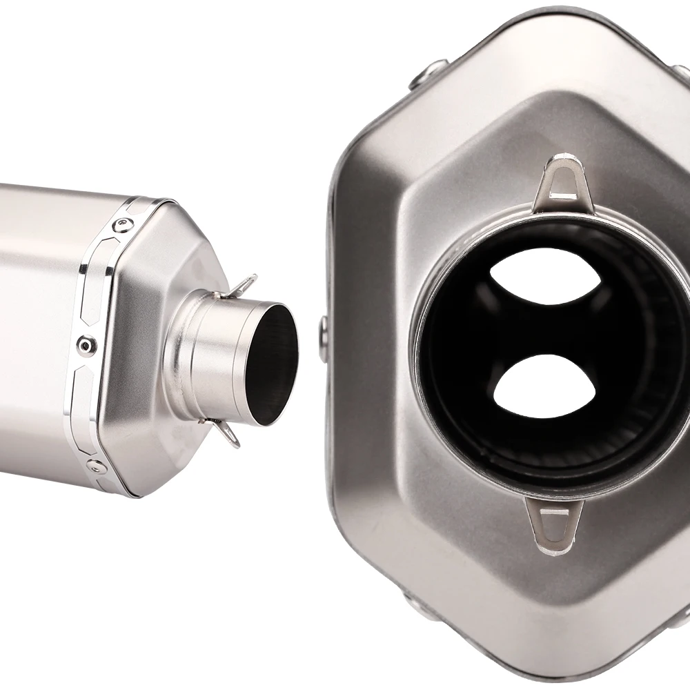 Cafe Racer Exhaust Pipe Tip | 51mm Inlet Stainless Steel Tail Pipe