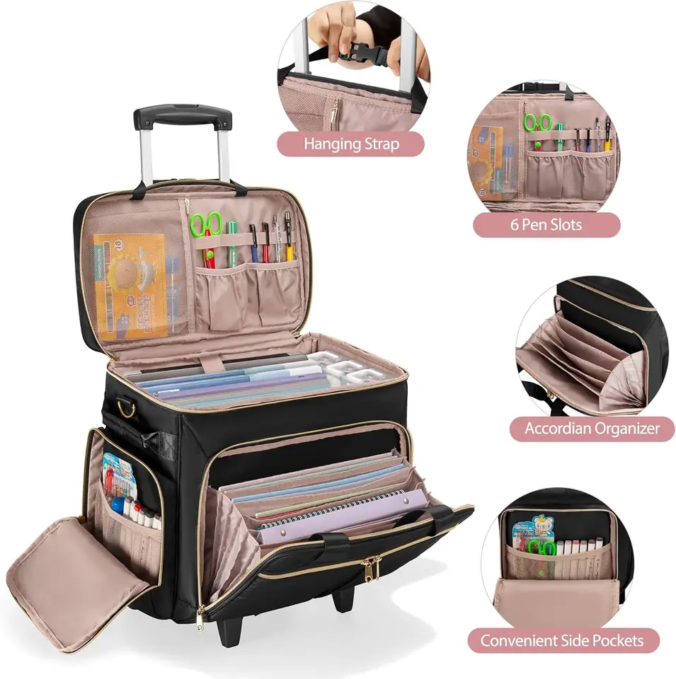 Laptop Bag Bags On Wheels For Teachers Teachers Bag Rolling