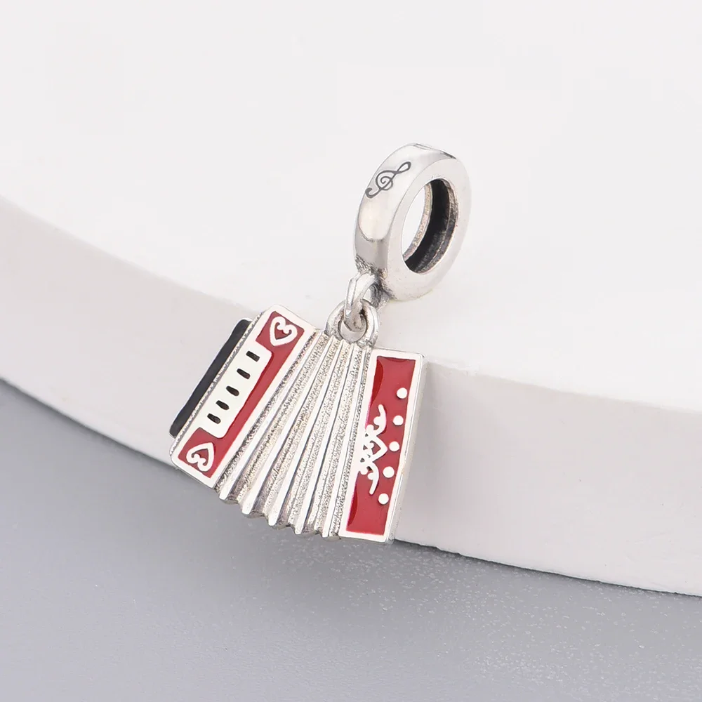 Fit Original Charm Bracelet 925 Silver Colombia Flag Map Macaw Vueltiao Music Cattleya Truck Carnaval Bead For Making Berloque 3