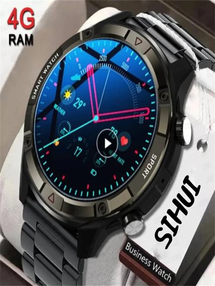 reloj-inteligente-con-bluetooth-para-hombre-pulsera-con-llamadas-pantalla-amoled-de-454-pulgadas-visualizacion-constante-de-la-hora-musica-local-4gb-454x139-novedad-de-2024