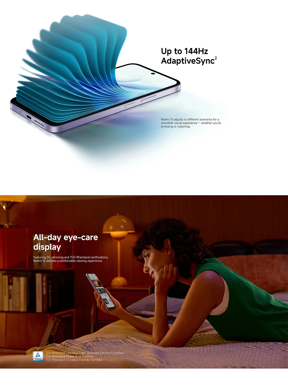 Smartphone Redmi 15 4G 8 Go/256 Go Puissant Snapdragon ® 685 AI Double Caméra 6,9" FHD 7000mAh Xiaomi Super Batterie 33W. Livraison Gratuite. Sb9a837d56d024b1c9cb1f799b7ef20c0g